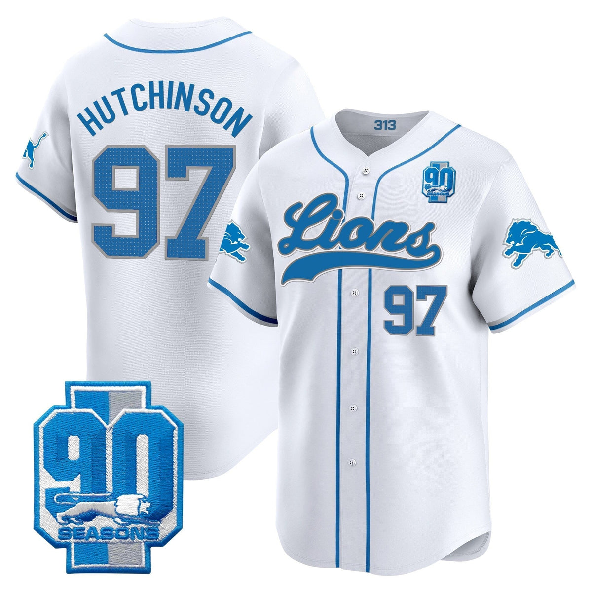DET 2025 Vapor Baseball Jersey - All Stitched