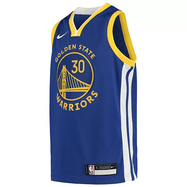 Golden State Warriors Stephen Curry Nike Royal Swingman Icon Jersey