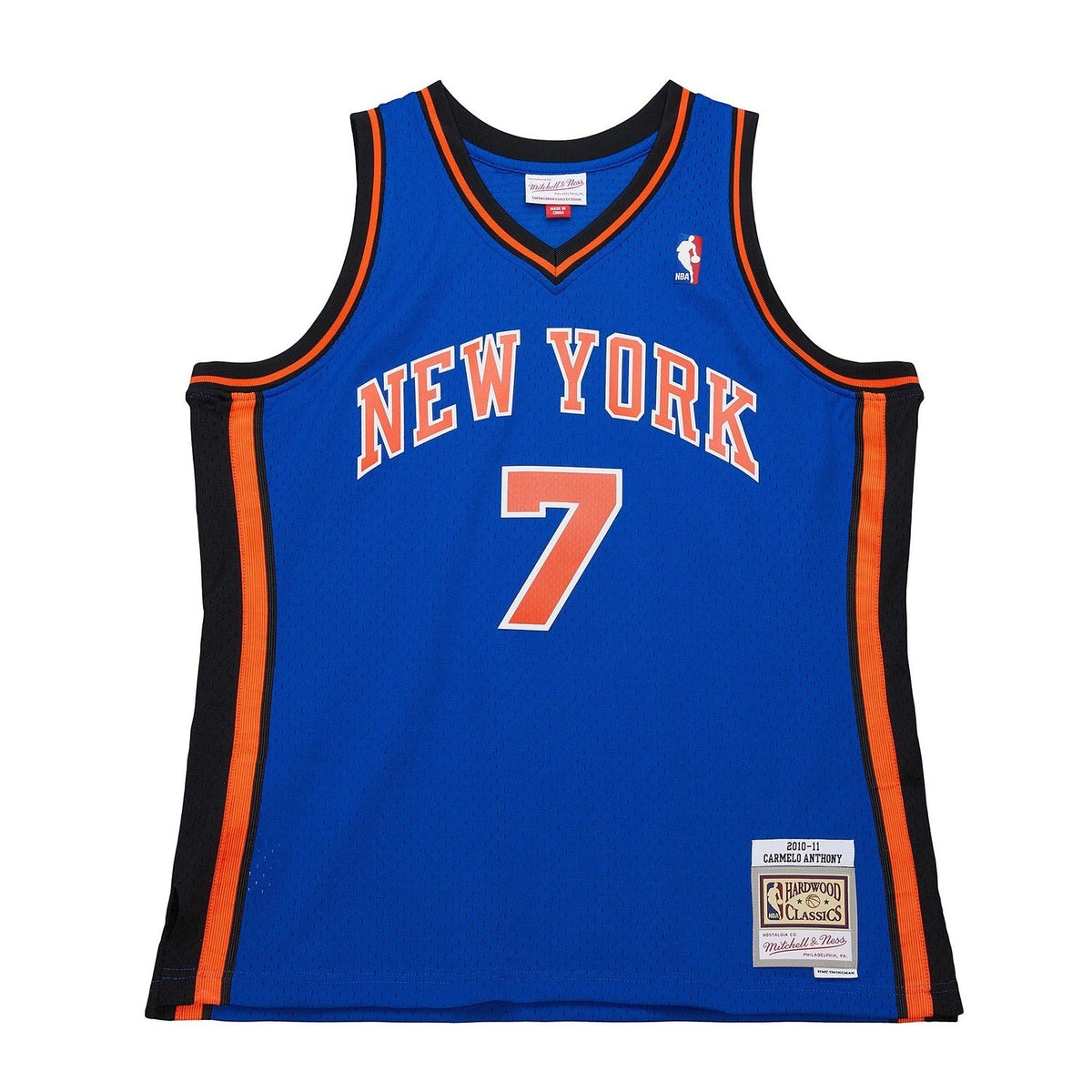 Mitchell & Ness Knicks Carmelo Anthony 2010 Swingman Jersey