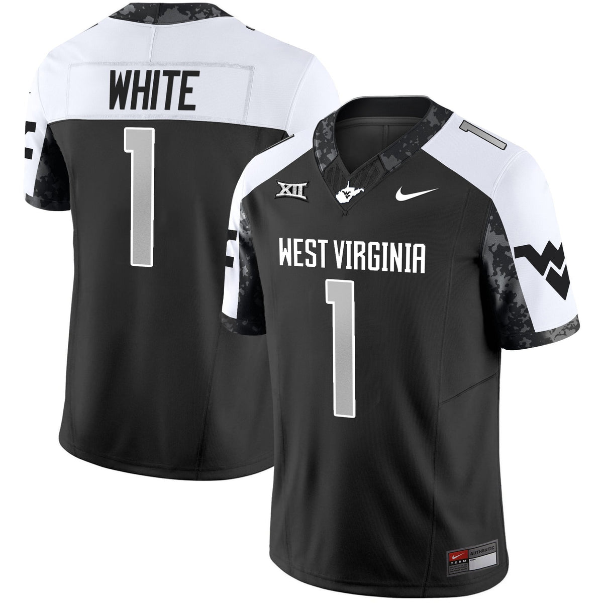 Women's West Virginia Mountaineers 2025 Coal Rush Vapor Limited Jersey - All Stitched
