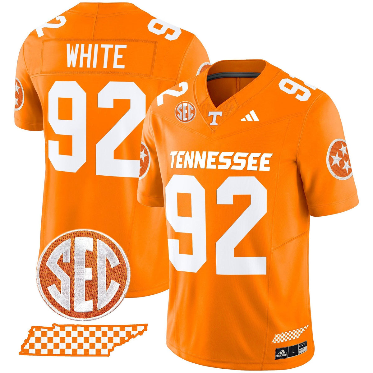 Men's Tennessee Volunteers 2025 Vapor Limited Jersey V2 - All Stitched
