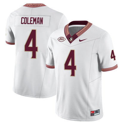 Men’s Florida State Seminoles Football Vapor Jersey – All Stitched