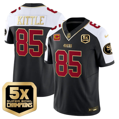 SF 5x Super Bowl Champions Vapor Limited Jersey - All Stitched
