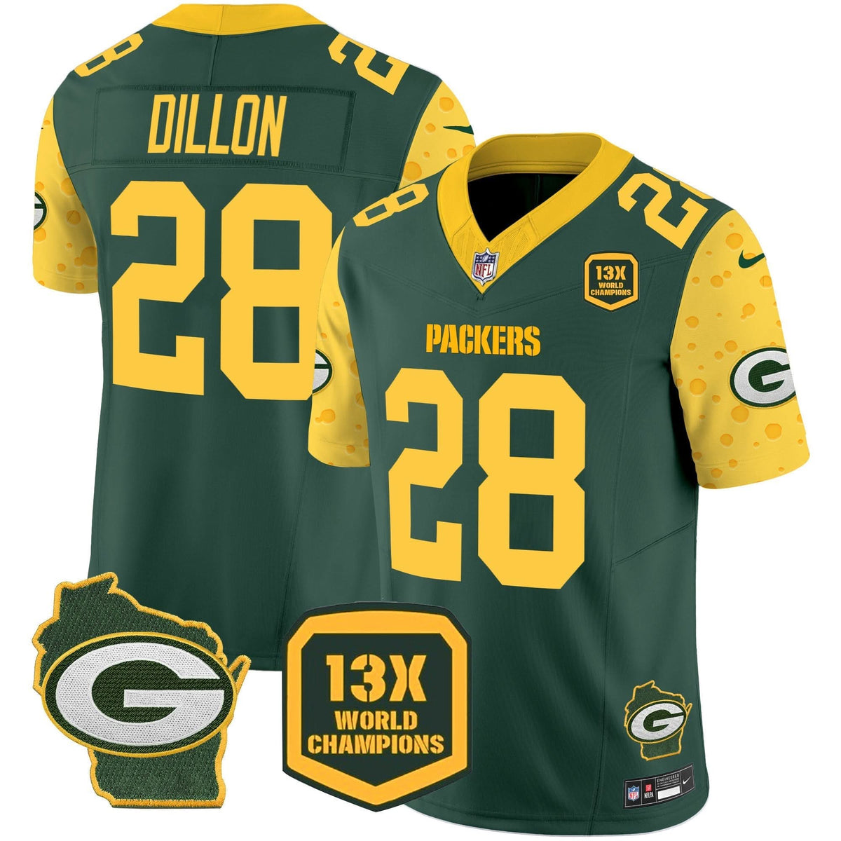 GB Cheese Vapor Limited Jersey – All Stitched
