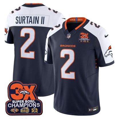DB 3-Time Champions Patch Vapor Limited Jersey