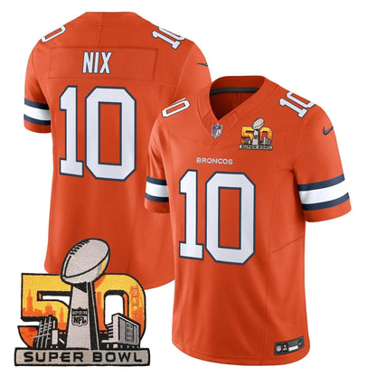DB Super Bowl 50 Patch Vapor Limited Jersey