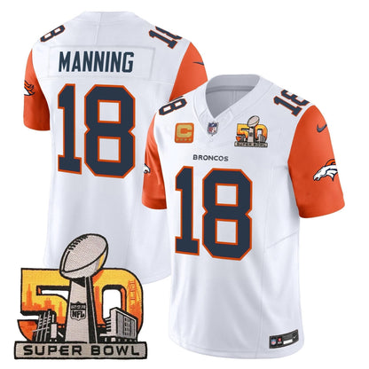 DB Super Bowl 50 Patch Vapor Limited Jersey