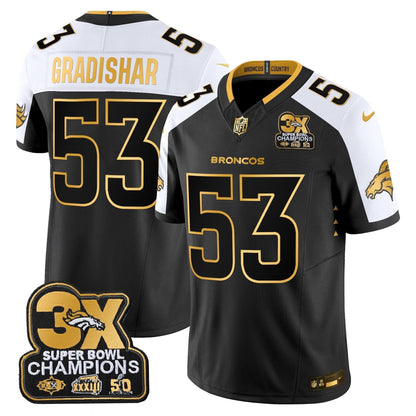 DB 3-Time Champions Patch Gold Vapor Limited Jersey