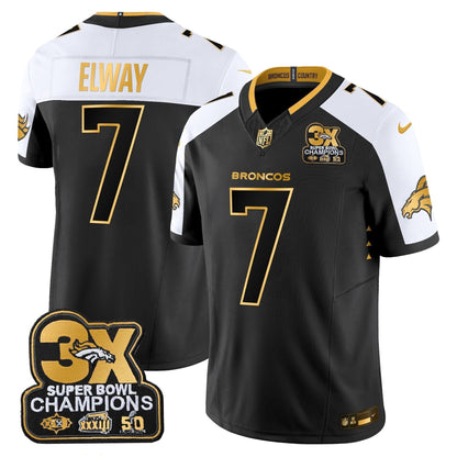 DB 3-Time Champions Patch Gold Vapor Limited Jersey