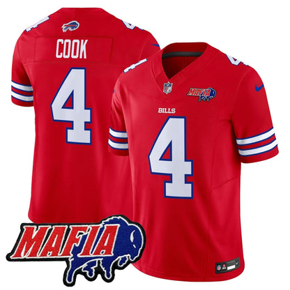 BB 2024 BUF Mafia Patch Vapor Limited Jersey