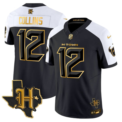 HT 2024 Texas Patch Gold Vapor Limited Jersey