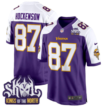 MV King Of The North Patch Throwback Game Jersey