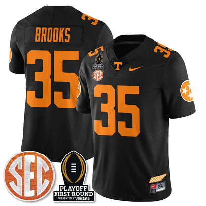 Men's Tennessee Volunteers Football Jersey - Playoff First Round Patch - All Stitched