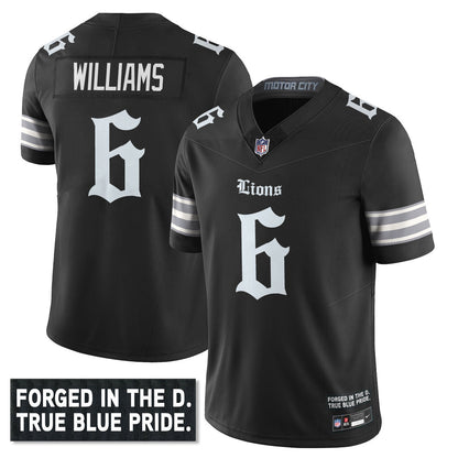 DET 'Gothic Motor City Edition' Vapor Limited Jersey