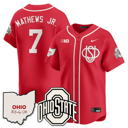 Women's Ohio State Buckeyes 2025 Wordmark Jersey - All Stitched