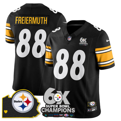 PIT 6-Time Champions Patch Vapor Limited Jersey