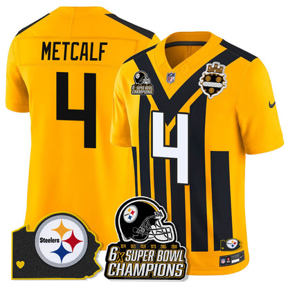 PIT 6-Time Champions Patch Vapor Limited Jersey
