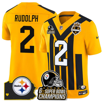 PIT 6-Time Champions Patch Vapor Limited Jersey