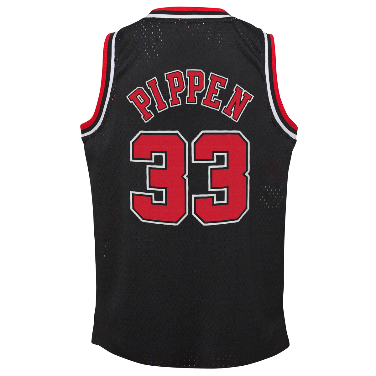 Chicago Bulls Scottie Pippen Mitchell & Ness Black Alternate Swingman Jersey