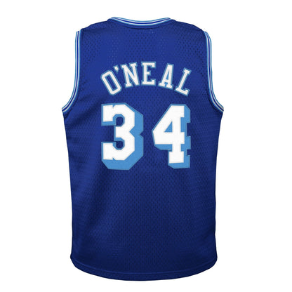 Los Angeles Lakers Shaquille O'Neal Mitchell & Ness Blue 1996-97 Hardwood Classics Swingman Jersey