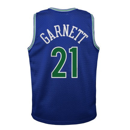 Minnesota Timberwolves Kevin Garnett Mitchell & Ness Blue 1995-96 Hardwood Classics Swingman Jersey