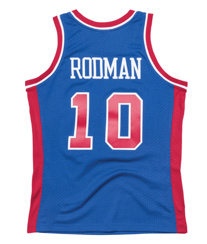 Men's Detroit Pistons Dennis Rodman 1988-89 Mitchell & Ness NBA Men's Hardwood Classic Swingman Jersey