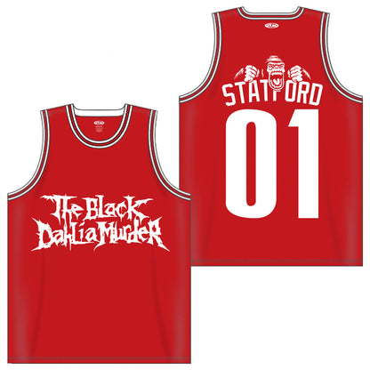 The Black Dahlia Murder - Statutory Ape basketball jersey