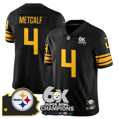 PIT 6-Time Champions Patch Vapor Limited Jersey