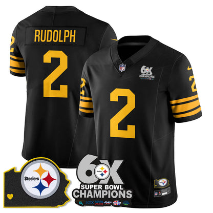 PIT 6-Time Champions Patch Vapor Limited Jersey