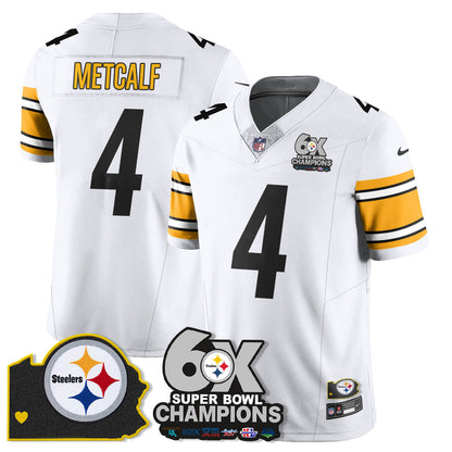 PIT 6-Time Champions Patch Vapor Limited Jersey