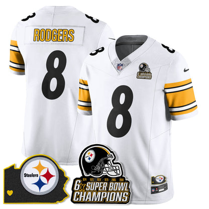 PIT 6-Time Champions Patch Vapor Limited Jersey