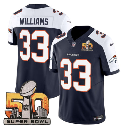 DB Super Bowl 50 Patch Vapor Jersey