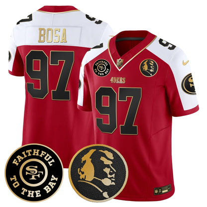 SF Faithful & John Madden Patch Vapor Jersey
