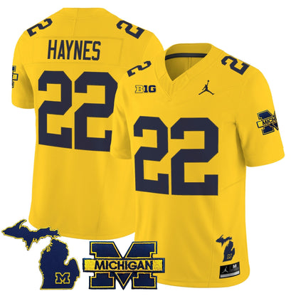 Men's Michigan Wolverines 2025 Vapor Limited Jersey - All Stitched