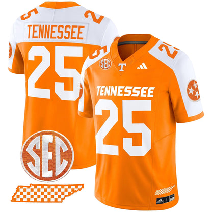 Men's Tennessee Volunteers 2025 Vapor Limited Jersey V2 - All Stitched