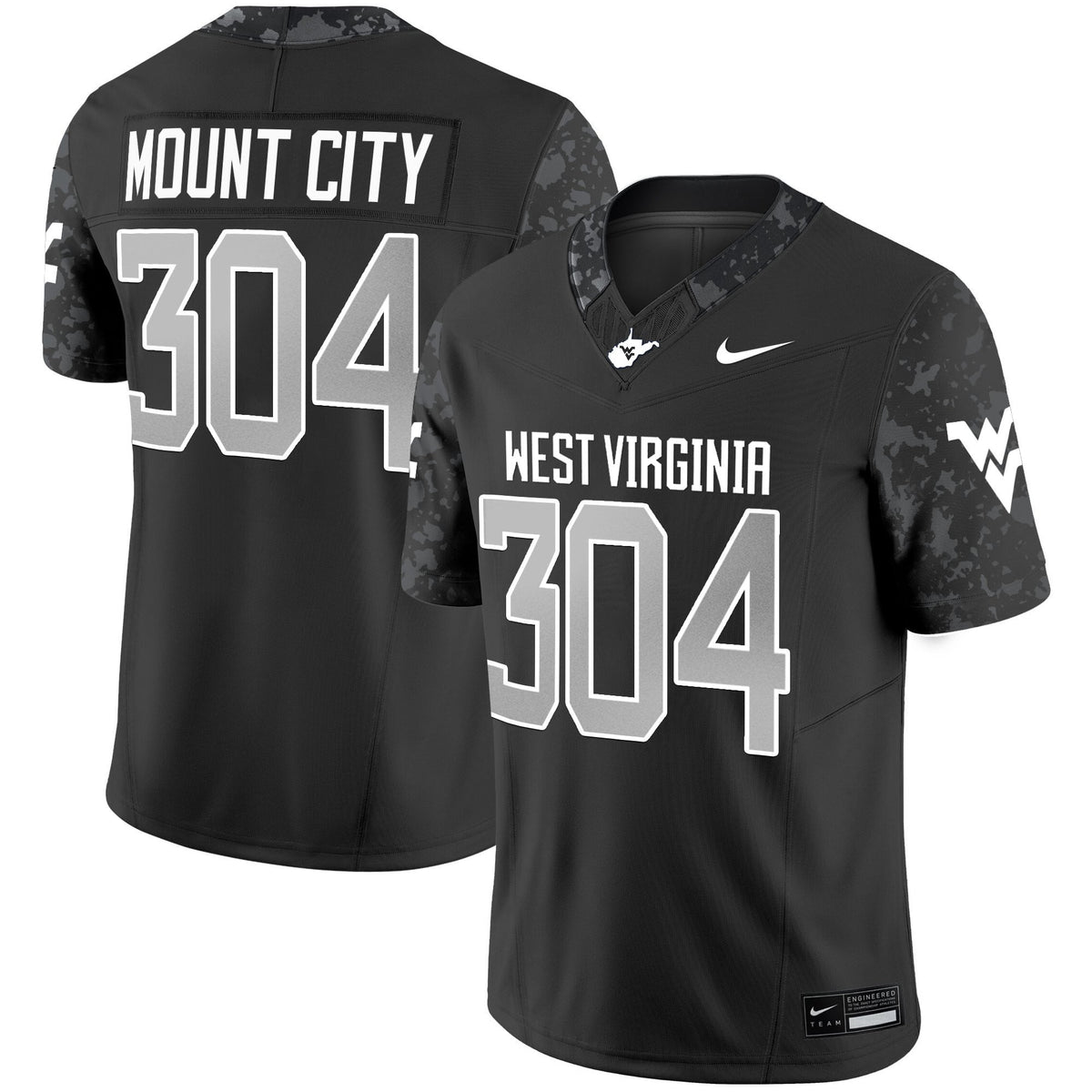 Men's West Virginia Mountaineers 2025 Vapor Limited Jersey - All Stitched