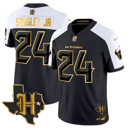 HT 2024 Texas Patch Gold Vapor Limited Jersey