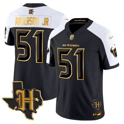 HT 2024 Texas Patch Gold Vapor Limited Jersey