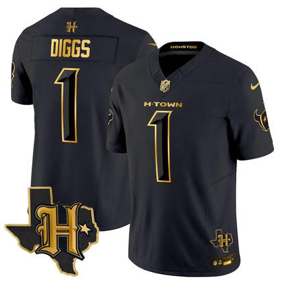 HT 2024 Texas Patch Gold Vapor Limited Jersey