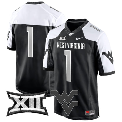 Men's West Virginia Mountaineers 2024 Game Jersey - All Stitched