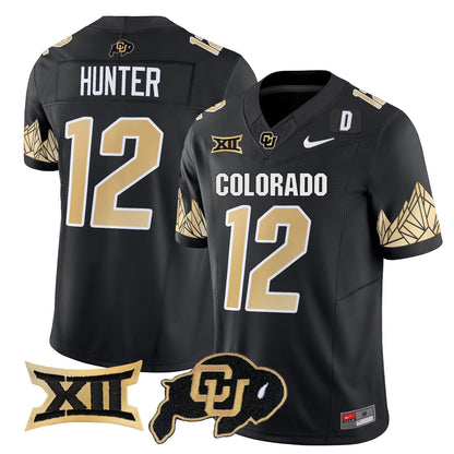 Men's Colorado Buffaloes Vapor Limited Jersey V4 - Big 12 XII Patch - All Stitched
