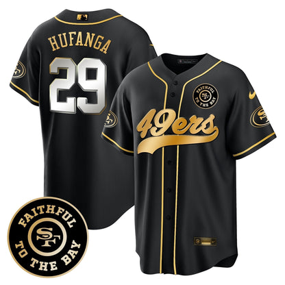 SF Faithful To The Bay Patch Baseball Jersey - All Stitched