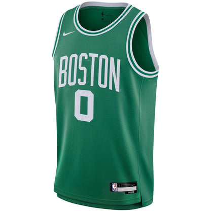 Boston Celtics Jayson Tatum Green Nike Swingman Icon Jersey